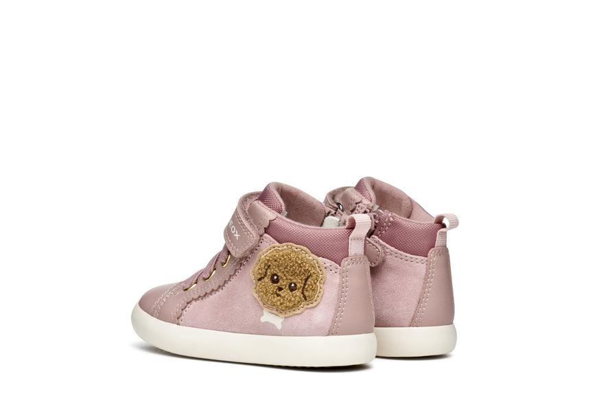 Geox Sneaker Παιδικά Sneakers High Ανατομικά Ροζ b561mb022bcc8056