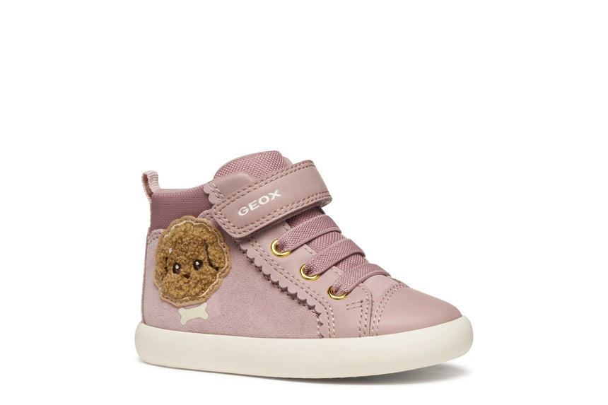 Geox Sneaker Παιδικά Sneakers High Ανατομικά Ροζ b561mb022bcc8056