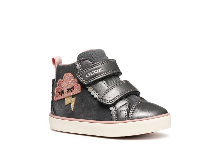 Geox B Gisli Δερμάτινα Παιδικά Μποτάκια Μαύρα b561md022nfc9002