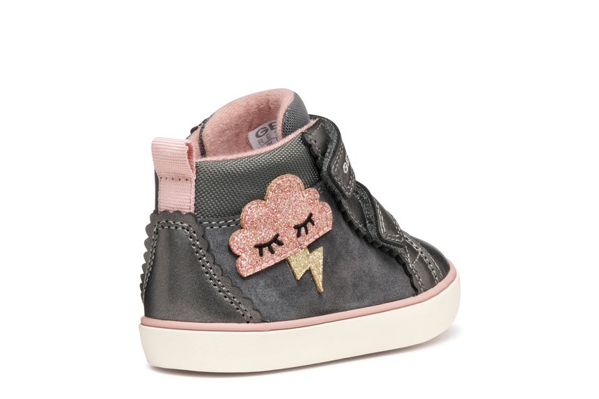 Geox B Gisli Δερμάτινα Παιδικά Μποτάκια Μαύρα b561md022nfc9002