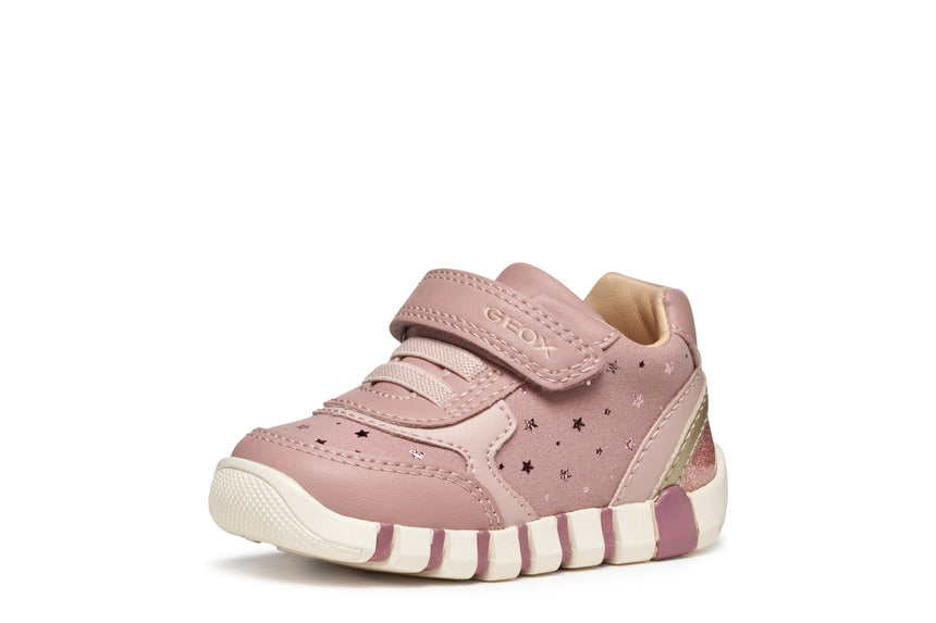 GEOX B5658B0DHBCC8A2U B Iupidoo Παιδικά Sneakers Ανατομικά Ροζ