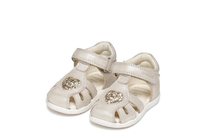 geox παπουτσοπεδιλο b654wa 0maew c0262 beige/platinum