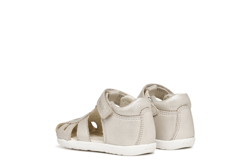 geox παπουτσοπεδιλο b654wa 0maew c0262 beige/platinum