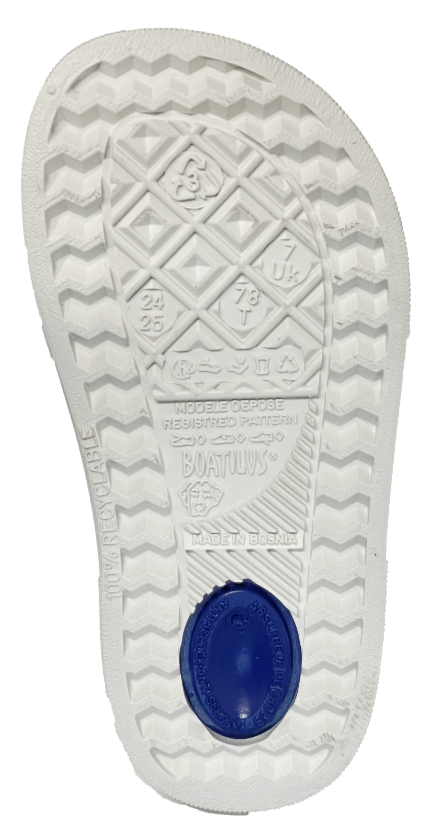 Boatilus CLOGGY cobalt/white var 02