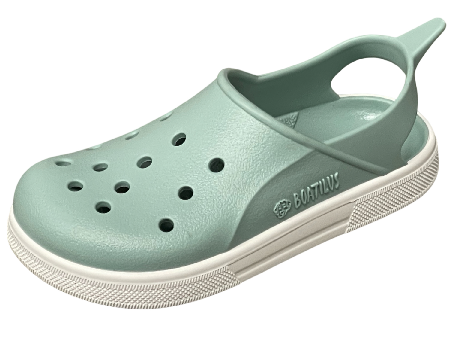 Boatilus Cloggy pastel green/white var 06