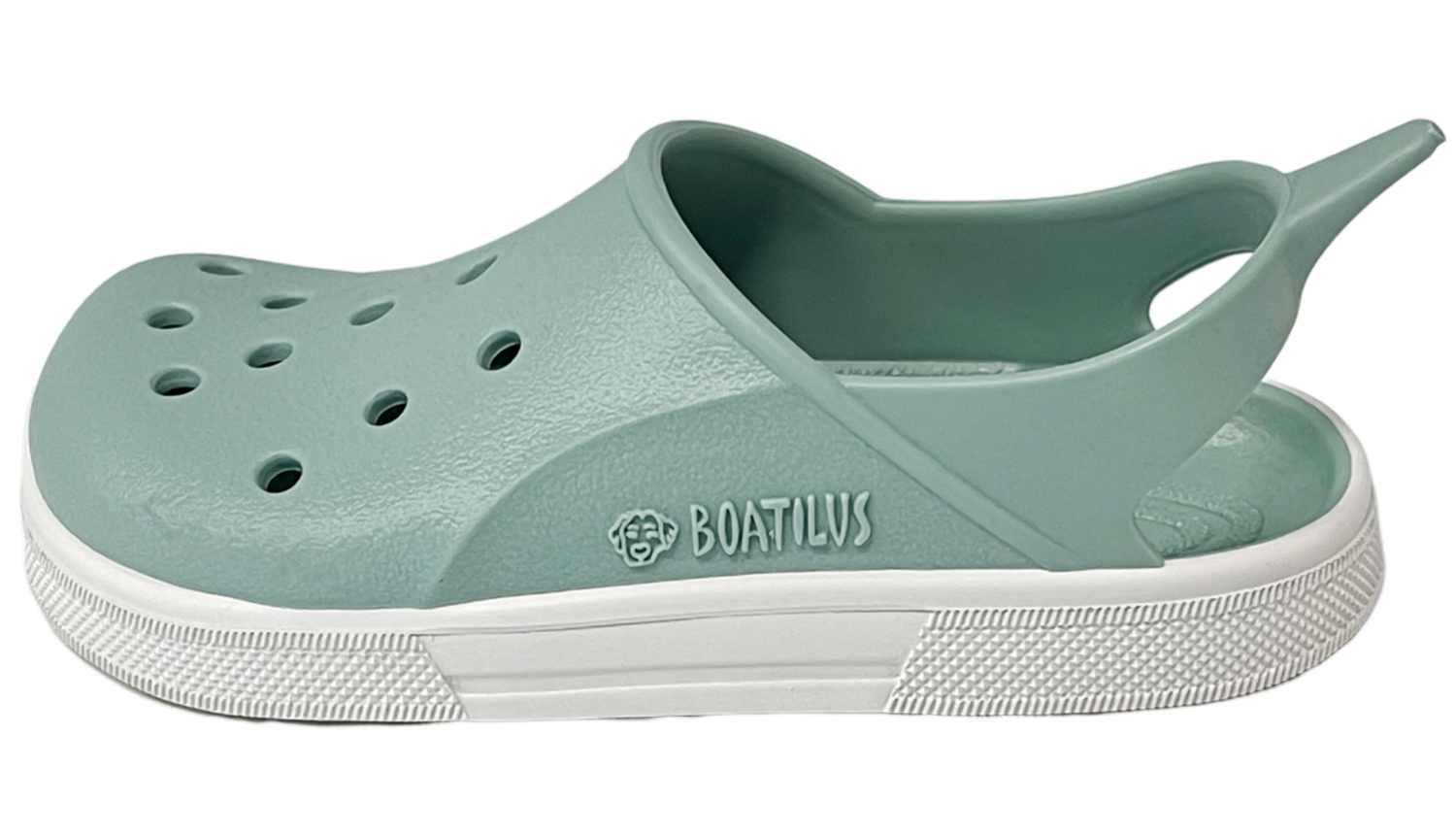 Boatilus Cloggy pastel green/white var 06