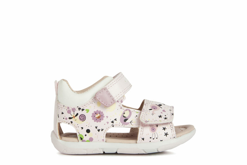 Geox B S.Tapuz G.D-Synt.Lea LT Pink/White