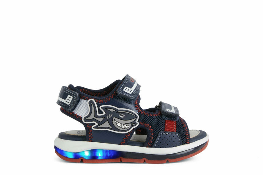 Geox B S.Todo B.A-Print.Dbk+Mesh Navy/Red