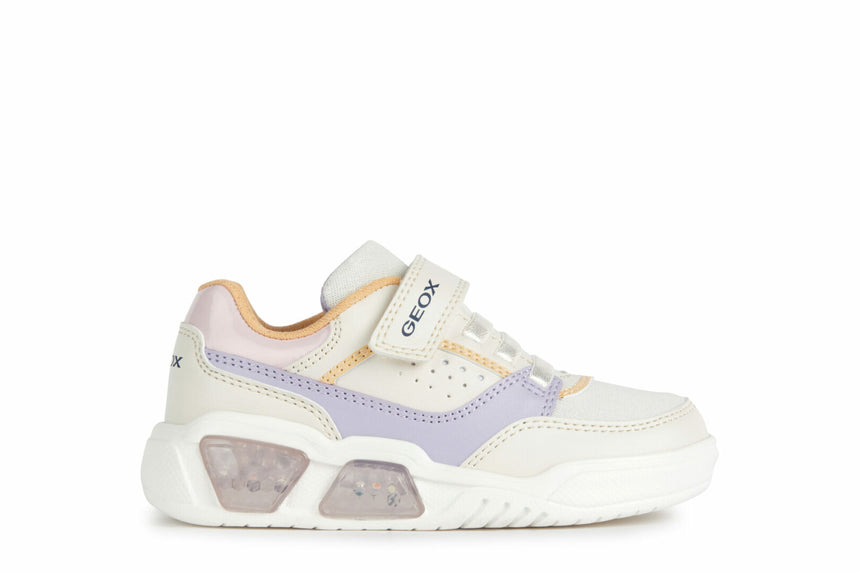 Geox J Illuminus G.A-Tum.Sy+Sh.Te Milk/Lt Rose