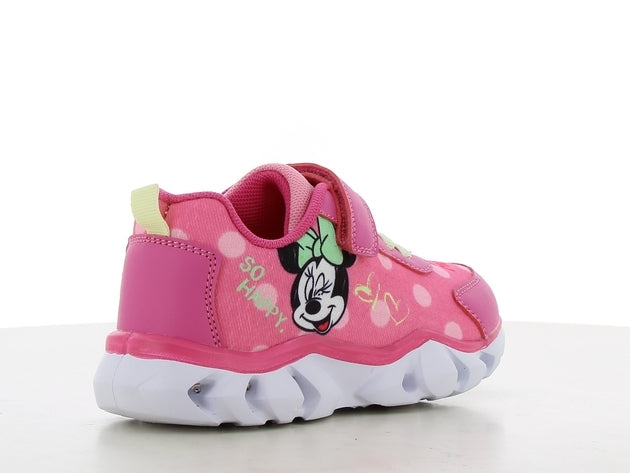 Disney minnie mouse dm011085 αθλητικο με φωτακια ροζ
