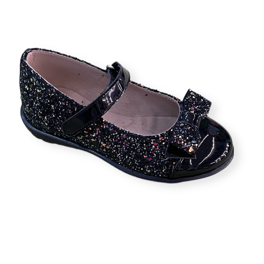 RICCO Μπαρετα Μαυρο Glitter