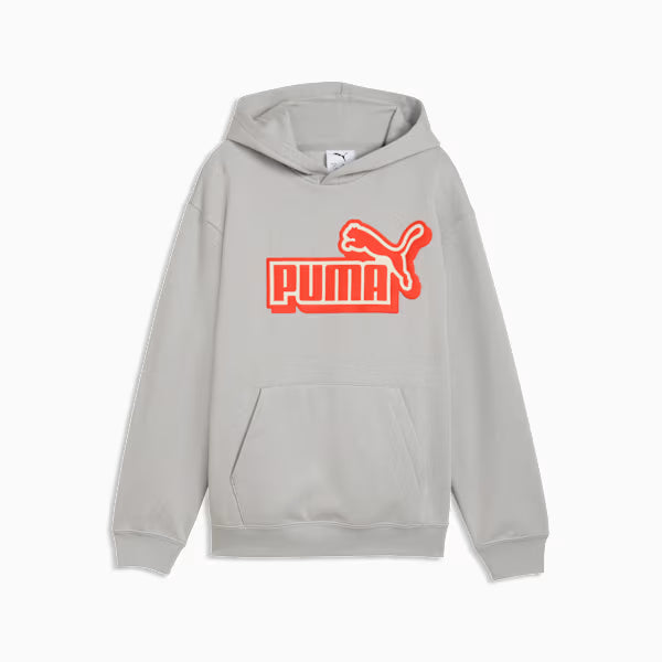Puma Χαλαρο Νεανικο Φουτερ με Κουκούλα FL B 694674-63
