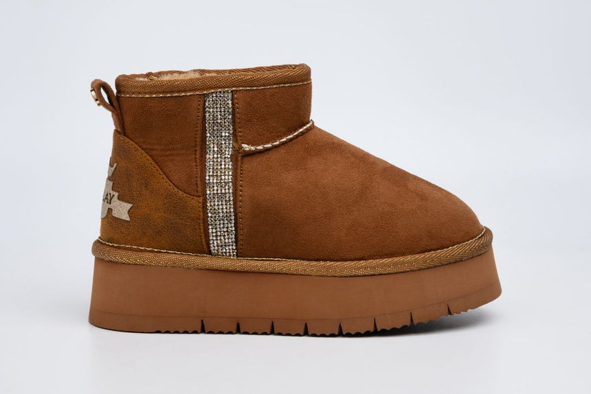 REPLAY JF250002T 0012 Παιδικές Μπότες Καφέ