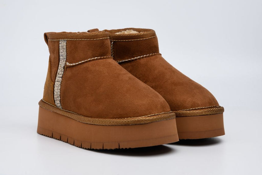 REPLAY JF250002T 0012 Παιδικές Μπότες Καφέ