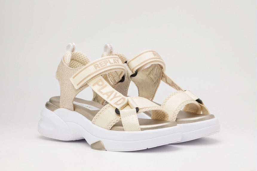 Replay Πεδιλα Tempura Jr-1 JP130003T 3200 Beige Gold