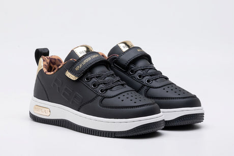 Replay Sneakers Epic Jr Low Girl 1 Jz430010s Black  Gold