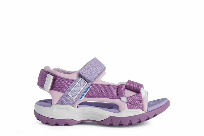 Geox j borealis g.a - elast+text / purple-pink