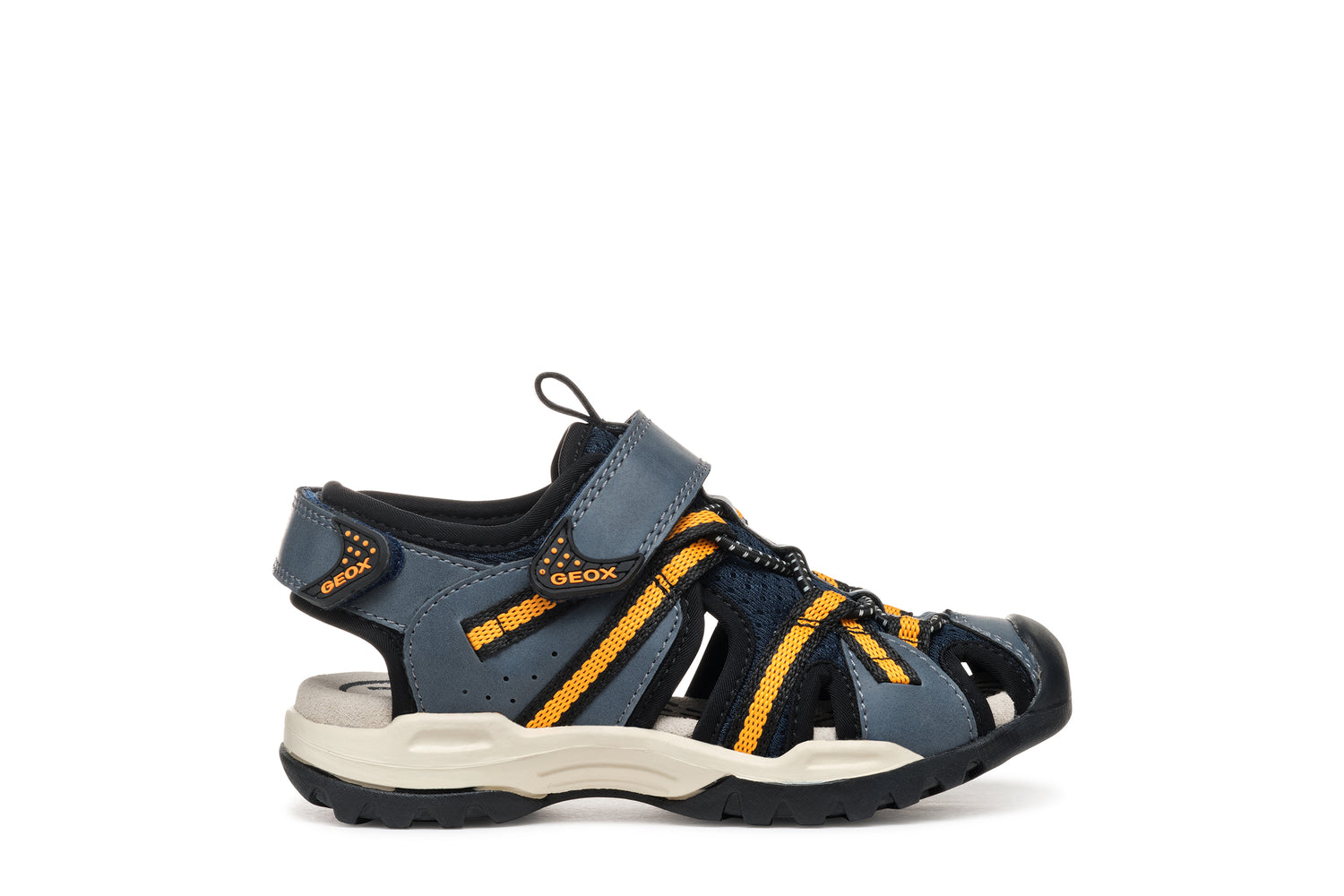 GEOX J450RB014MEC0659 SANDAL navy/orange