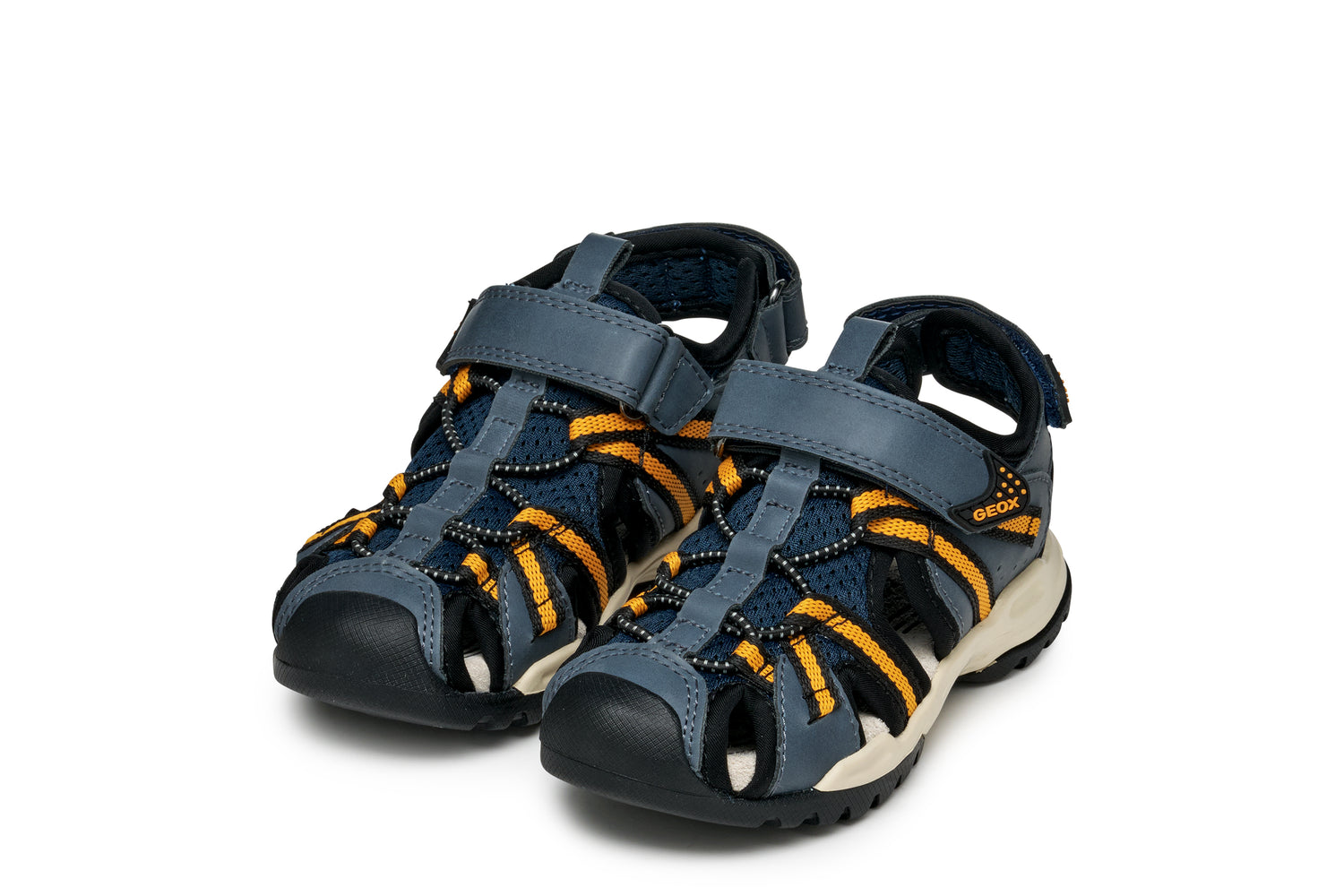 GEOX J450RB014MEC0659 SANDAL navy/orange