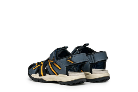 GEOX J450RB014MEC0659 SANDAL navy/orange