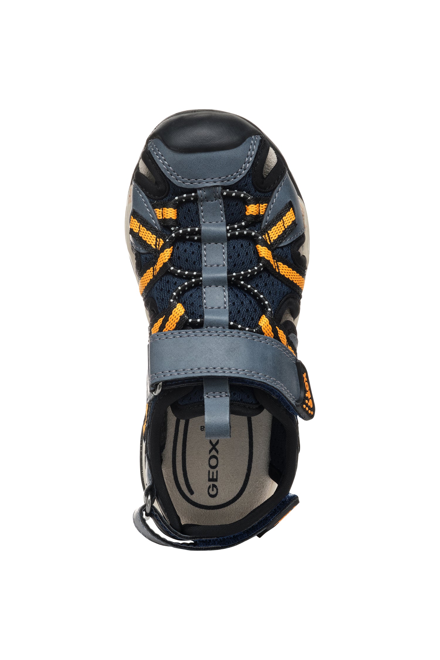 GEOX J450RB014MEC0659 SANDAL navy/orange