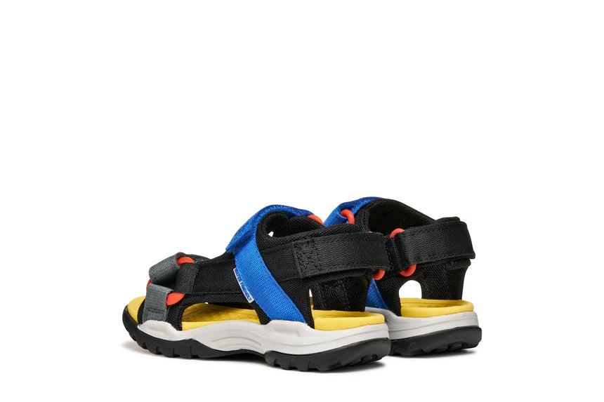 Geox πεδιλο αγορι black roual j450re 01411 c0245