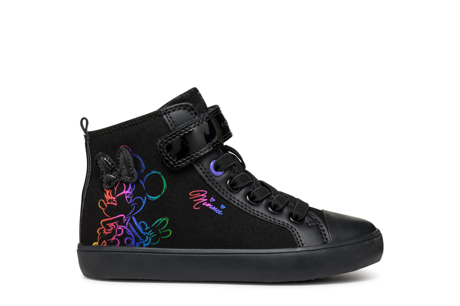 Geox J Gisli G.E Gbk Sue+Gbk Pat J464NE  0AU02 C9233 Black Violet