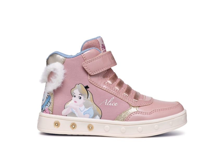 Geox Ημιμποτο J Skylin G.G-Tex+Pea.Sy.Pat J468WG 011KN C8W2U Rose Platinum