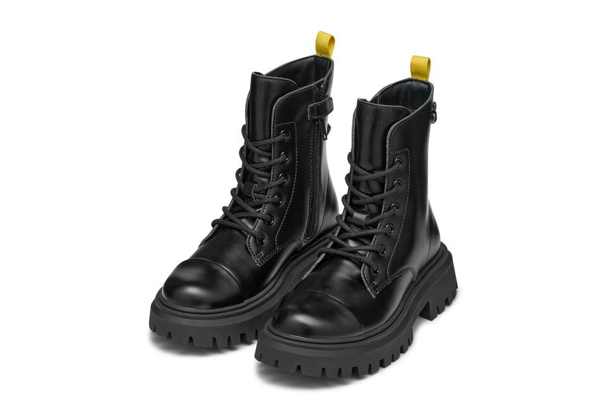 Geox Αρβυλακια J Maquinnens B -Brush.Synt.Le J46M6B 000CN C9999 Black