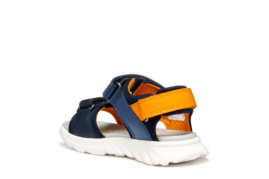 geox sandal airadyum j55f1e01554c0820 navy orange