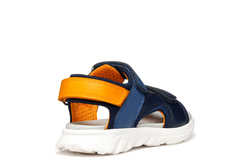 geox sandal airadyum j55f1e01554c0820 navy orange