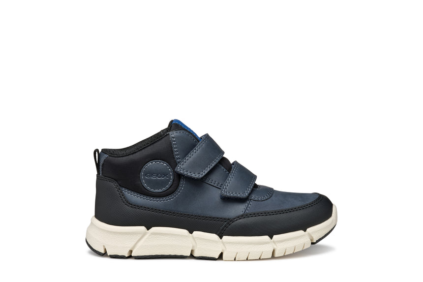 GEOX J569BA0ME32C4002 Flexyper Παιδικά Sneakers High Ανατομικά Μπλε