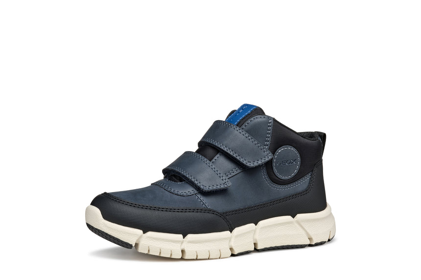 GEOX J569BA0ME32C4002 Flexyper Παιδικά Sneakers High Ανατομικά Μπλε