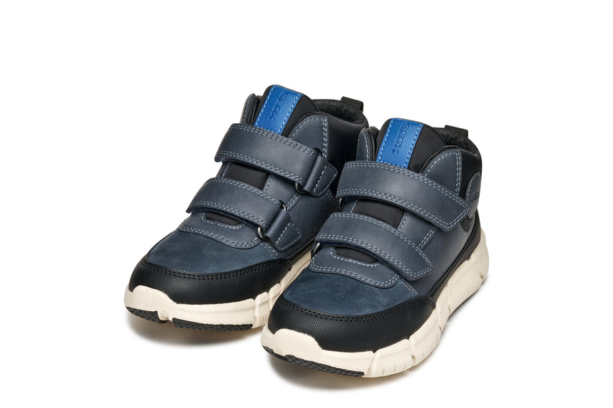 GEOX J569BA0ME32C4002 Flexyper Παιδικά Sneakers High Ανατομικά Μπλε