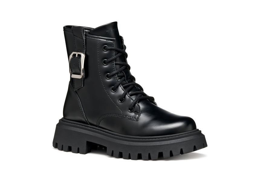 GEOX J56M6C000CNC9999 Παιδικά Μποτάκια Μαύρα