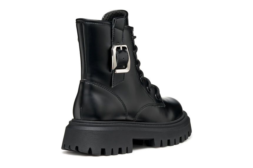 GEOX J56M6C000CNC9999 Παιδικά Μποτάκια Μαύρα