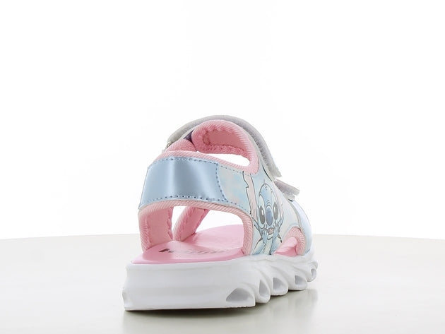 Disney Stitch Παιδικά Πέδιλα με velcro & Φωτάκια LS002225