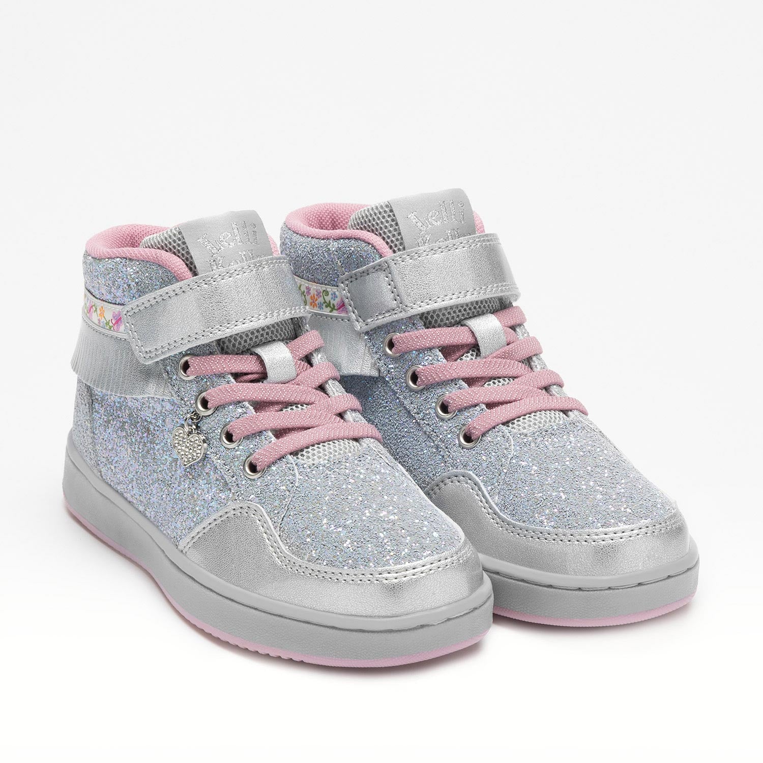 Lelli Kelly Ημιμποτο LKAA8078 Frangetta Mix Grigio Chiaro