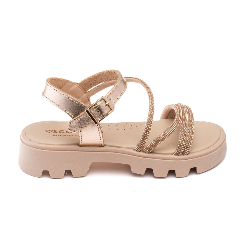 Bonito Πεδιλα Δερματινα AK24-43 ΧΑΛΚΟΣ