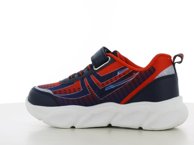 Disney spiderman  sp013979 αθλητικο  με φωτακια μαυρο κοκκινο