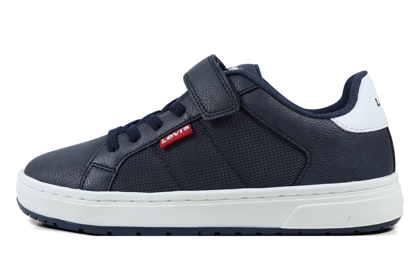 Levi's Piper Παιδικά Sneakers με velcro Navy Μπλε vpip0010s 0040