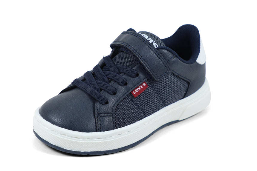 Levi's Piper mini Παιδικά Sneakers με velcro Navy Μπλε vpip0012s