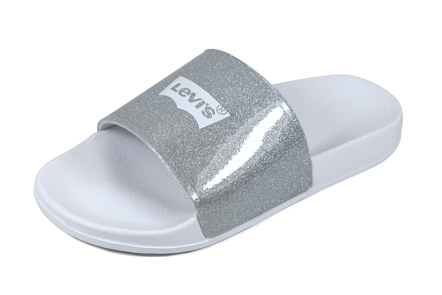 Levi's Παιδικές Σαγιονάρες Slides silver Pool S/vpol0250s 3141