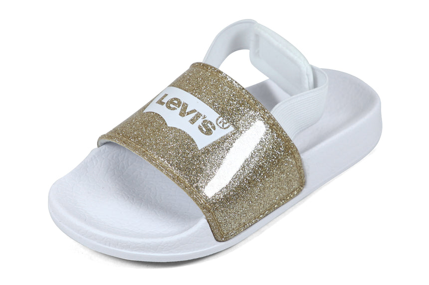 Levi's Παιδικές Σαγιονάρες Slides χρυσο Pool S Vpol0254s-3923