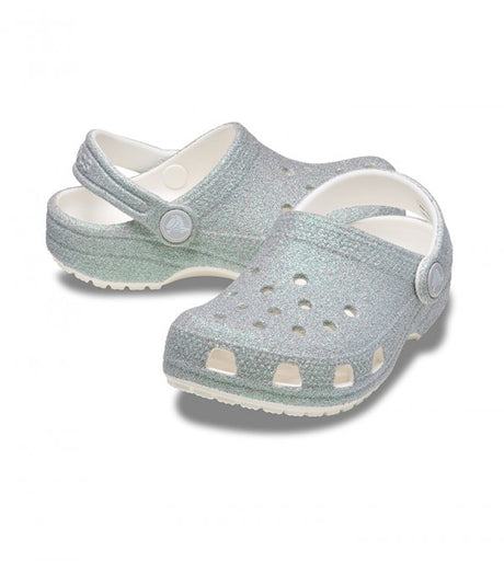 Crocs 201985-100 Classic iridescent glitter cgt