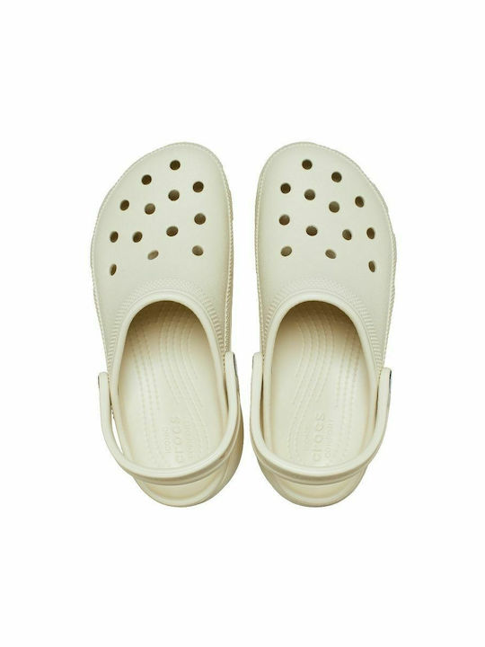 Crocs 206750-2Y2 Classic Platform Clog W bone