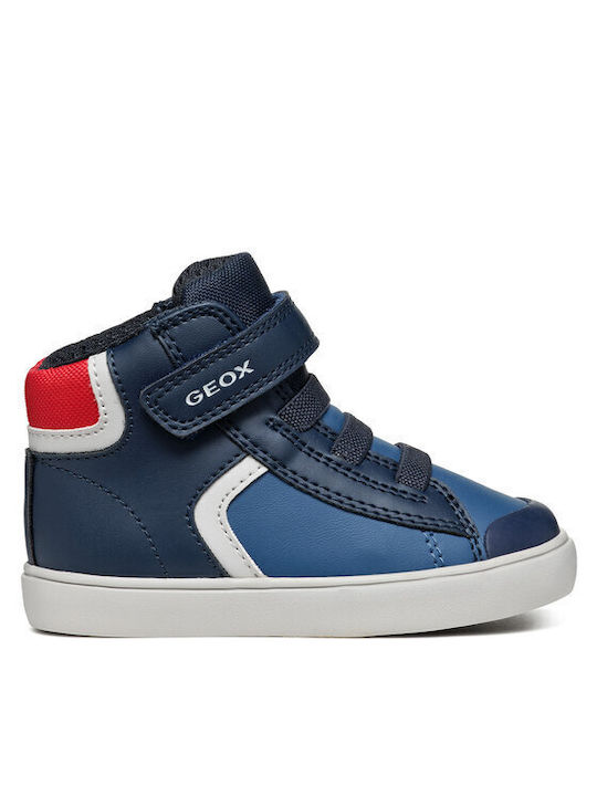 Geox Sneakers High B Gisli B461NA 054FU C0700 Navy Μπλε