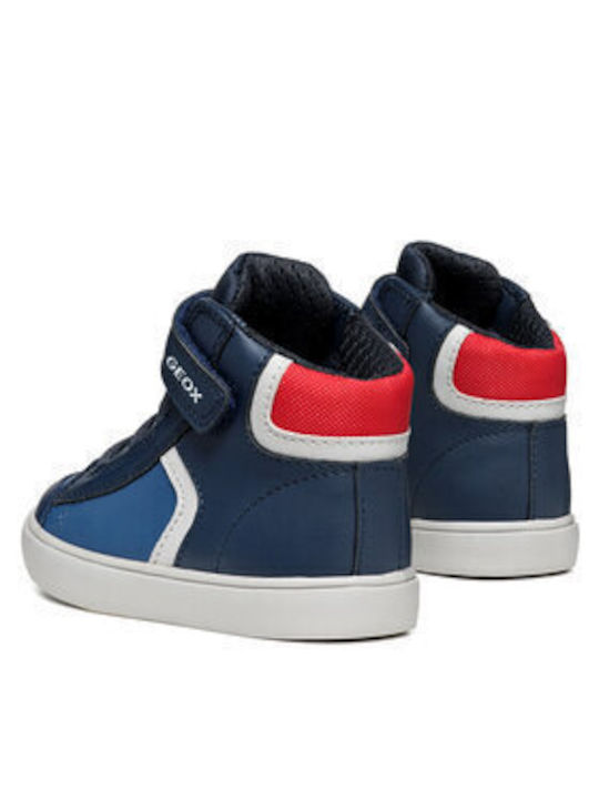Geox Sneakers High B Gisli B461NA 054FU C0700 Navy Μπλε