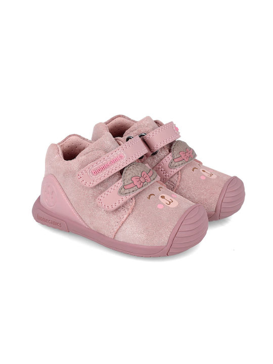 Biomecanics Δερματινα Ημιμποτα Παπουτσια 241107-B777 PEPPA