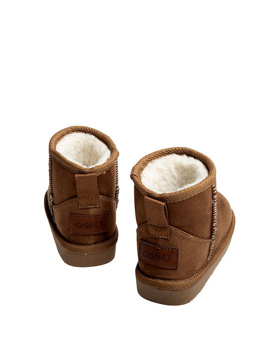Conguitos Μποτακια Γουνινα OSSH140111-TAN Ταμπα